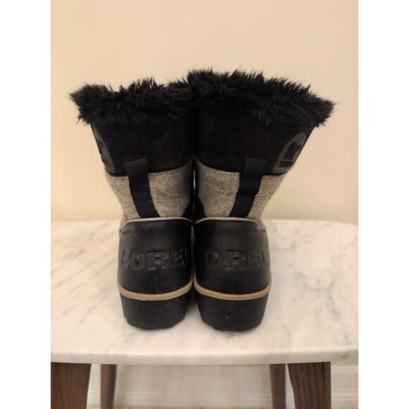 Sorel Tivoli Iv Grey and Black Snow Boots size 8 - Picture 7 of 10